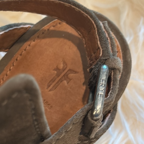 Frye Dani Shield Sling Peeptoe Bootie Size 8 M - Picture 6 of 8